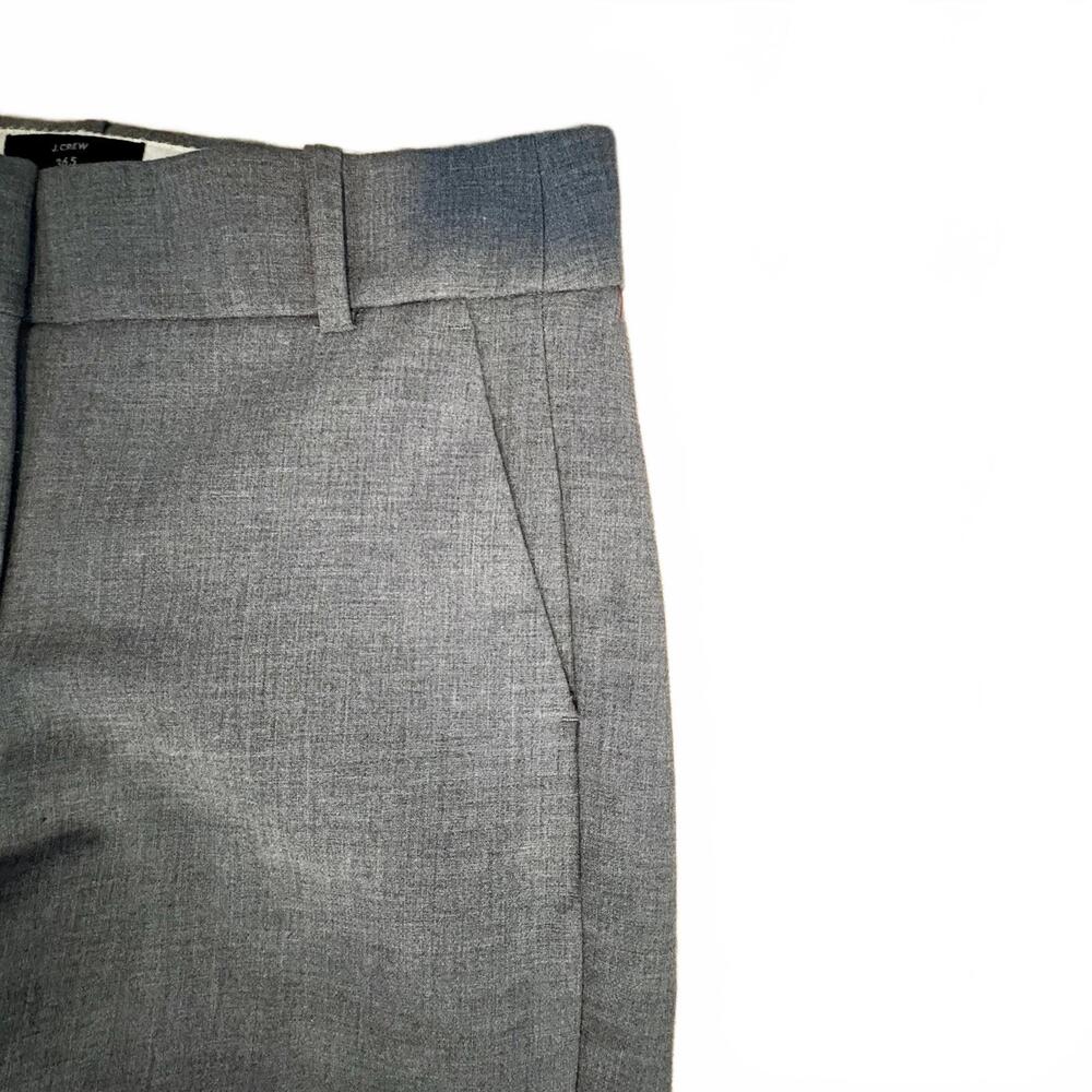 J. Crew 365 Cameron Ankle Pants 4 Season Stretch Grey 4 - Picture 4 of 7